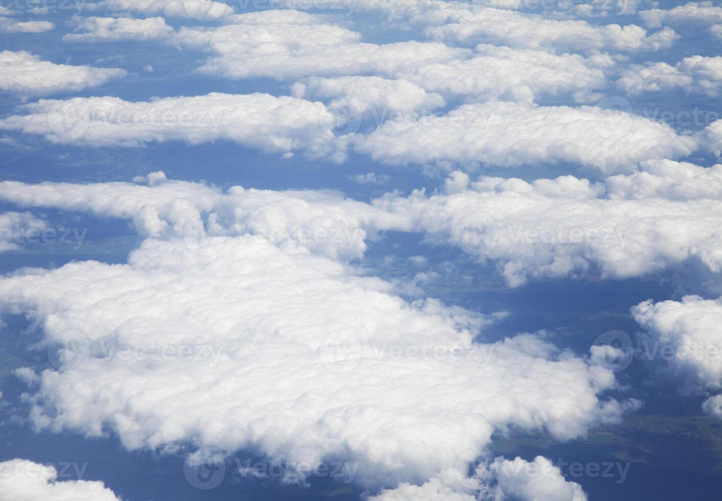 Clouds, view from airplane 4 photo