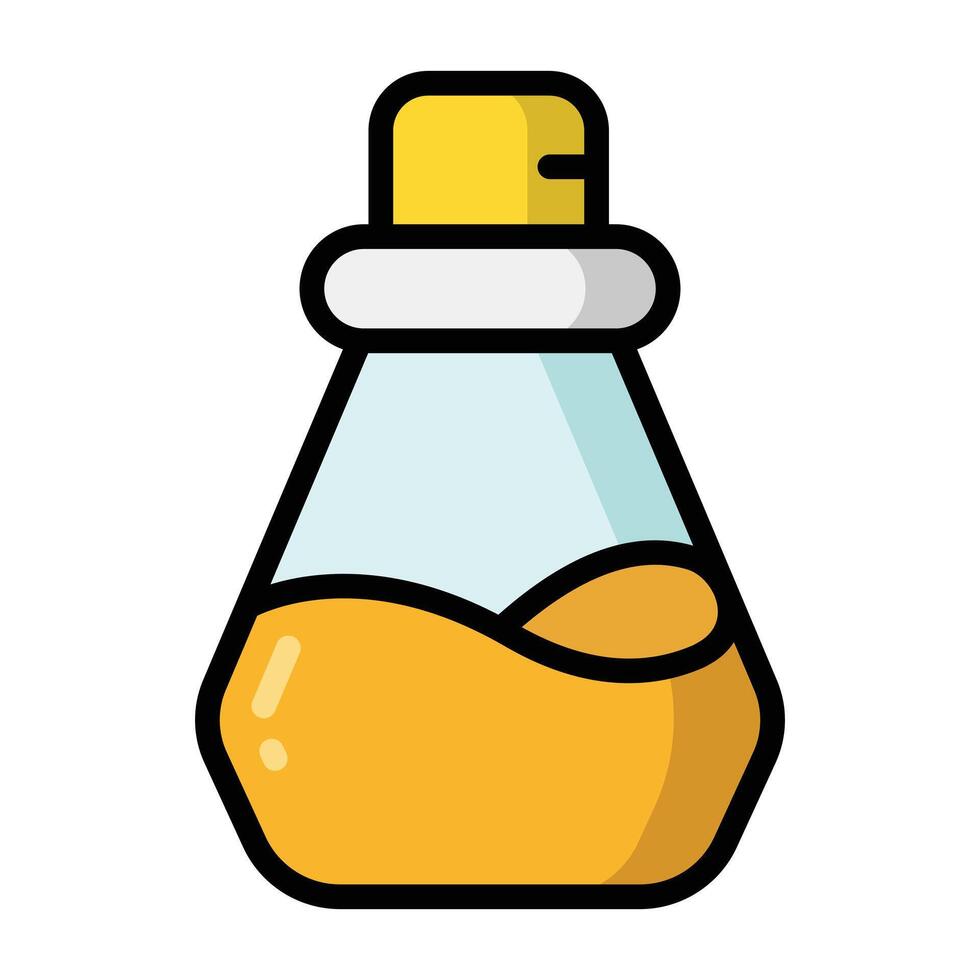 Simple Perfume colorful icon. The icon can be used for websites, print templates, presentation templates, illustrations, etc vector
