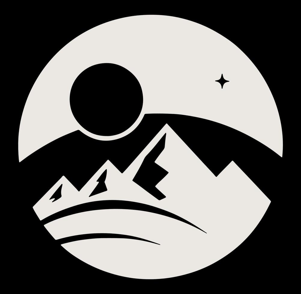 A logo for a company that sells camping equipment vector