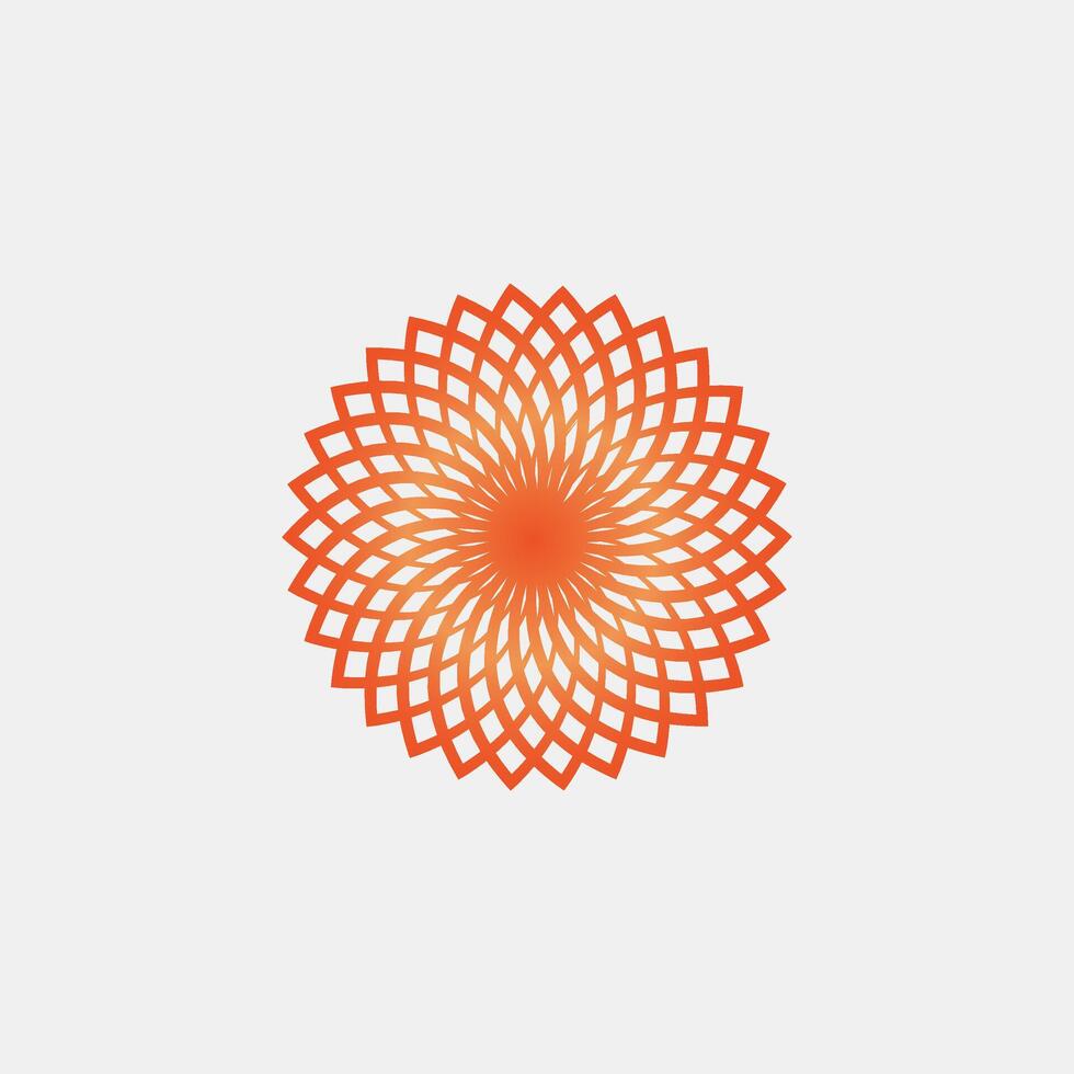 creative mandala art design vector