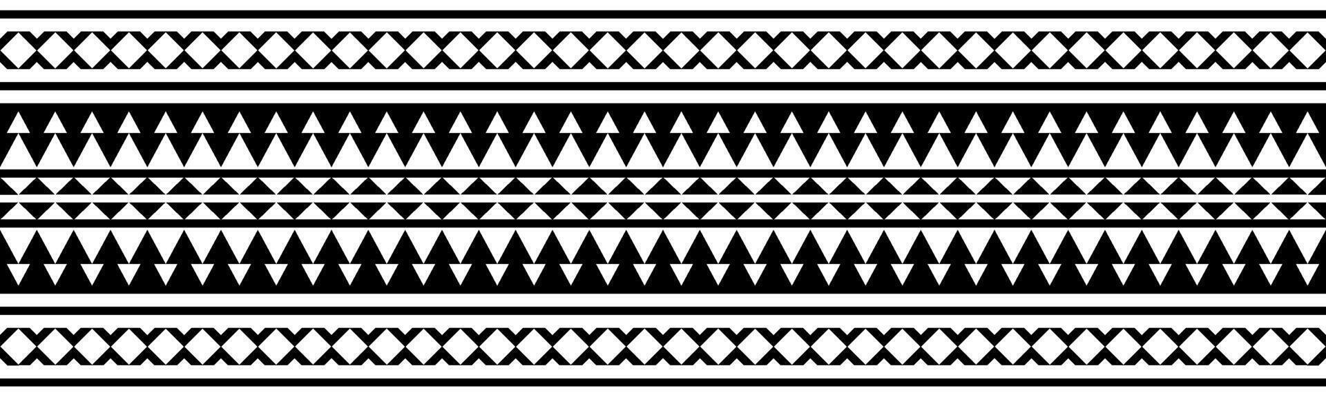 Ornamental seamless fabric with traditional tribal ethnic aztec navajo border. vector