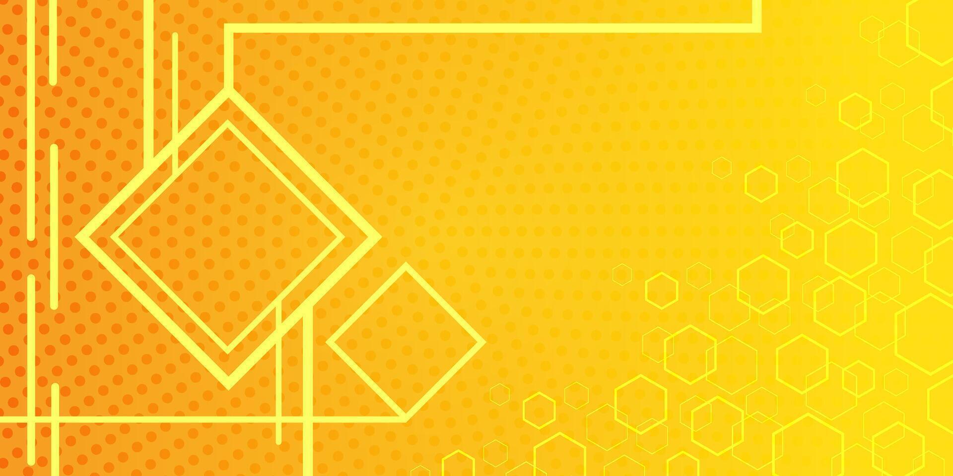 Yellow background for design.Frame for advertising label . vector