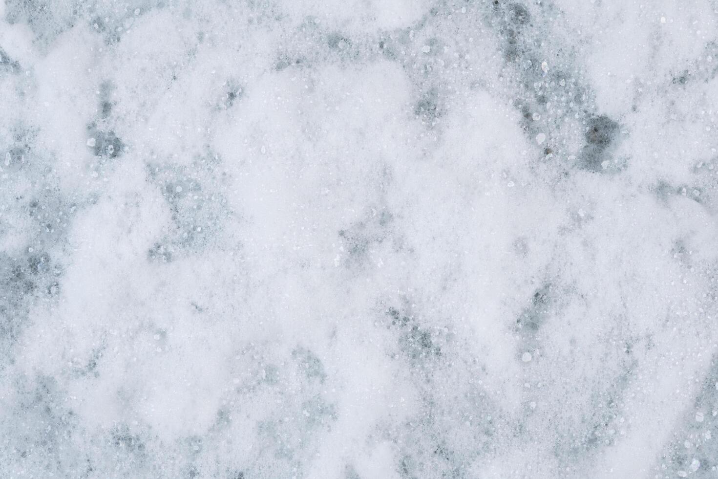 Soapy Foam Surface Clean Background photo