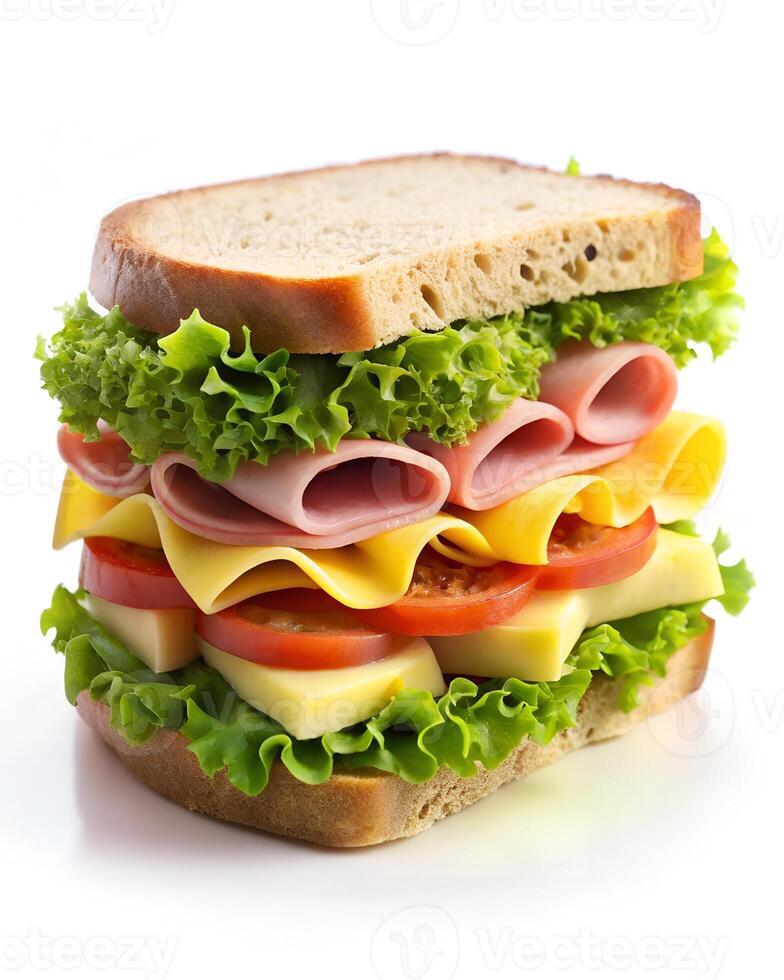 ham and cheese sandwich photo