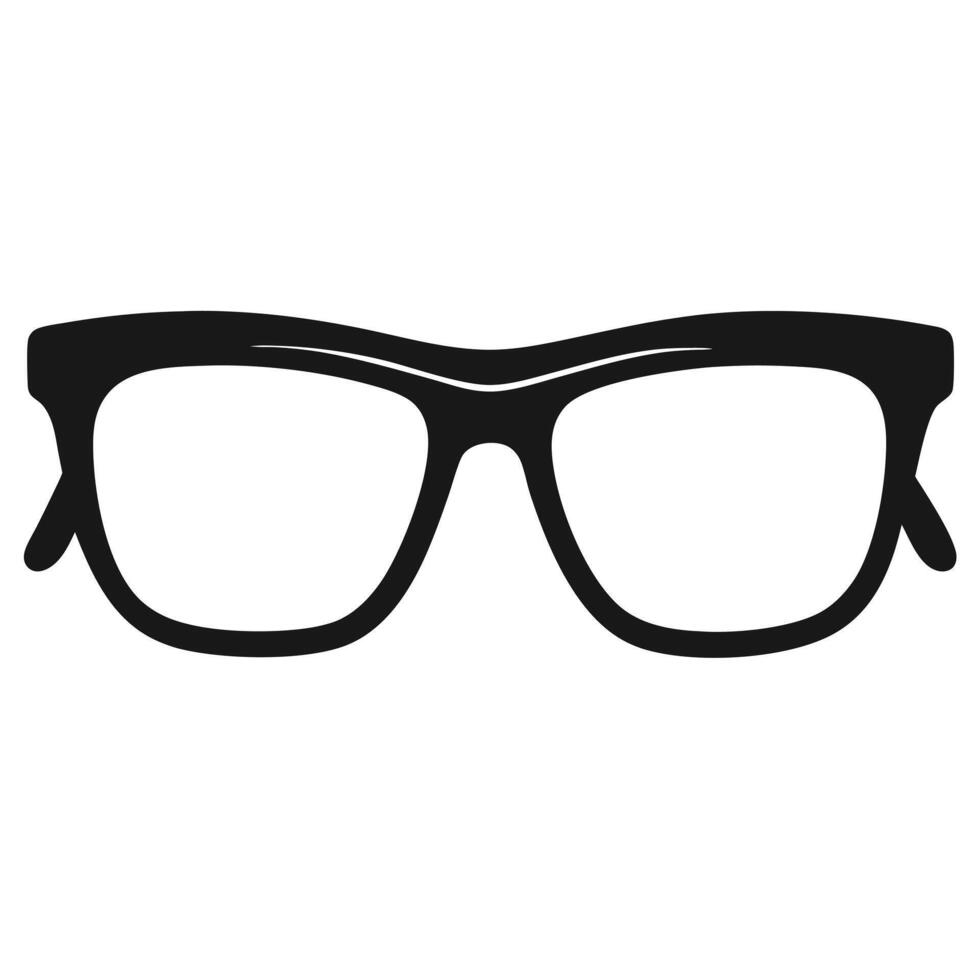 Stylish Eyeglasses Frame Icon Illustration vector