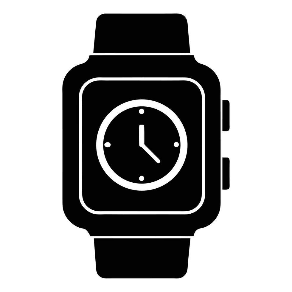 Smartwatch Icon Digital Watch vector