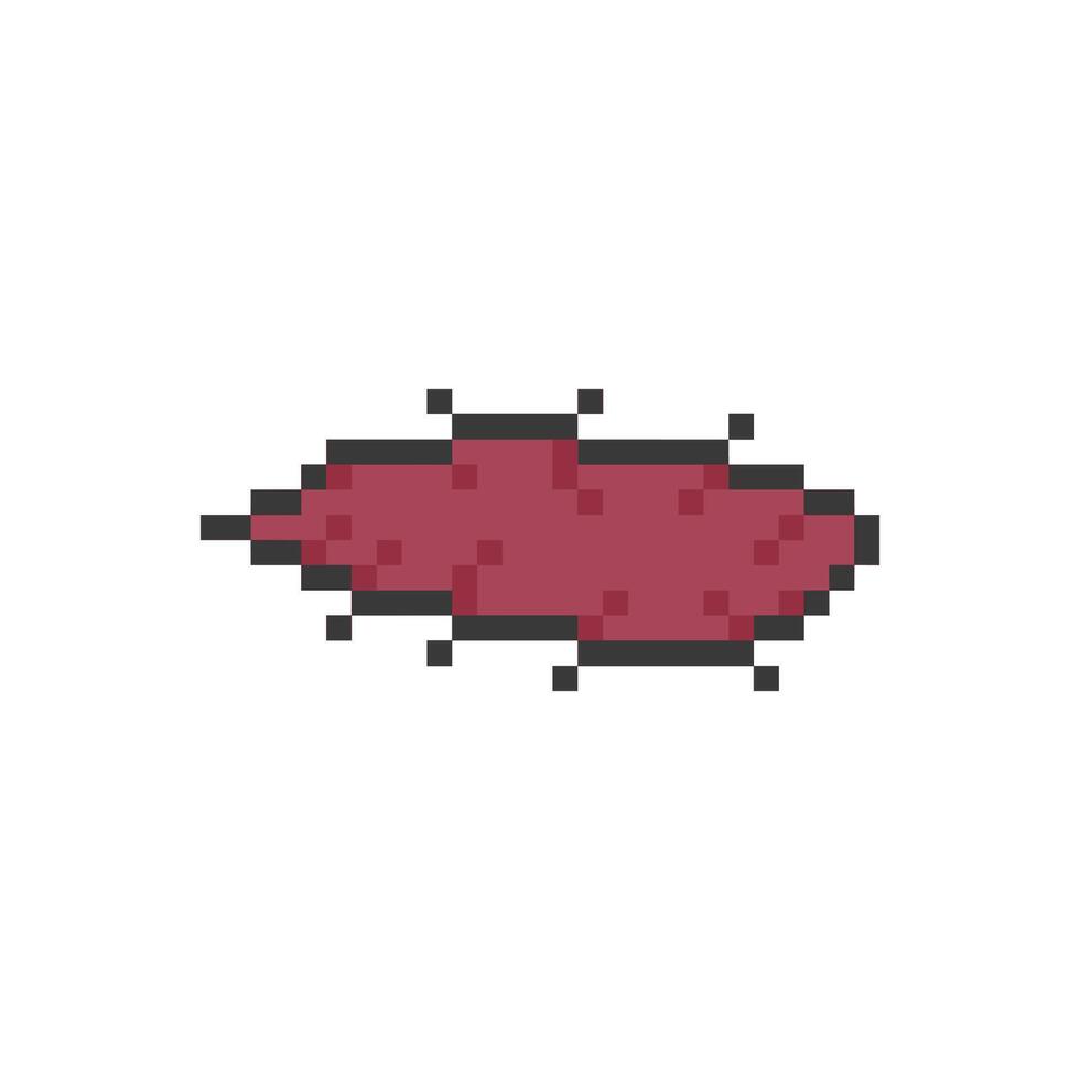 sweet yam pixel vector