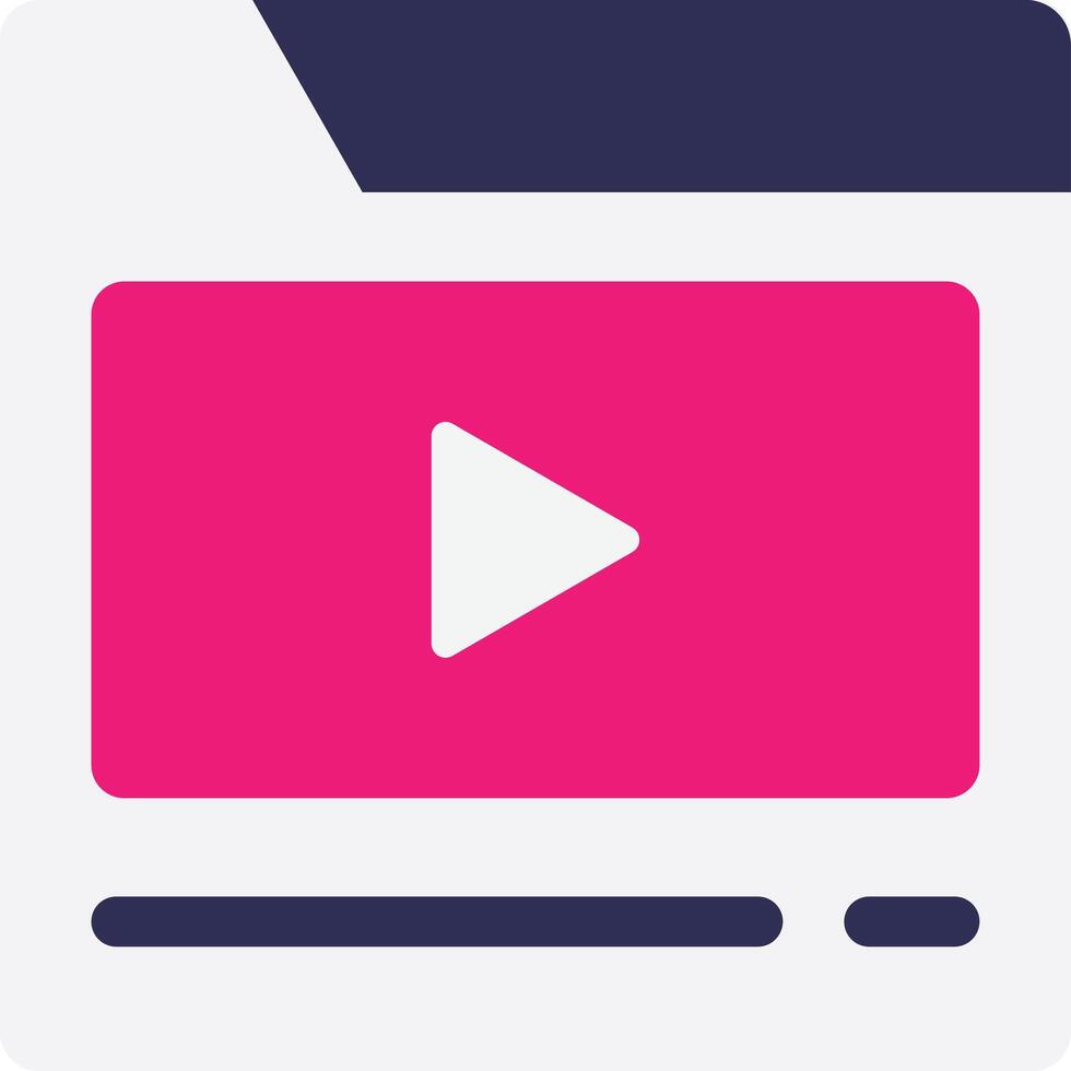 Media Play Button vector