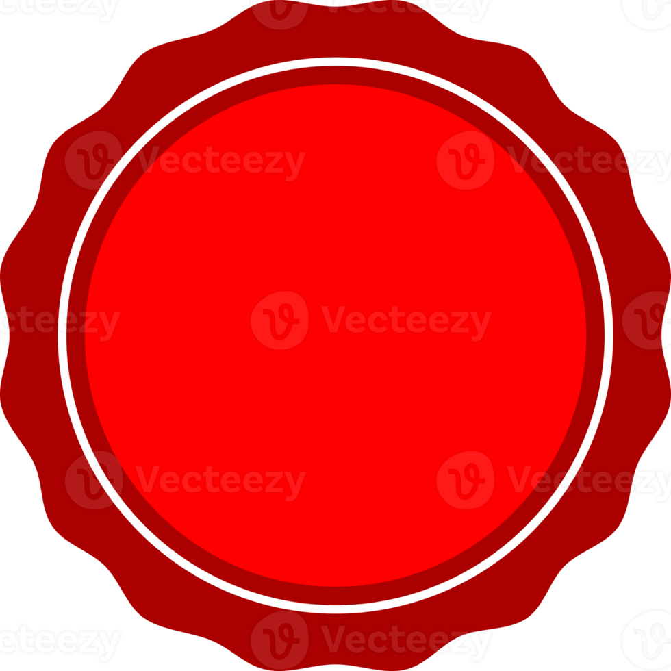 Red circle label frame icon png