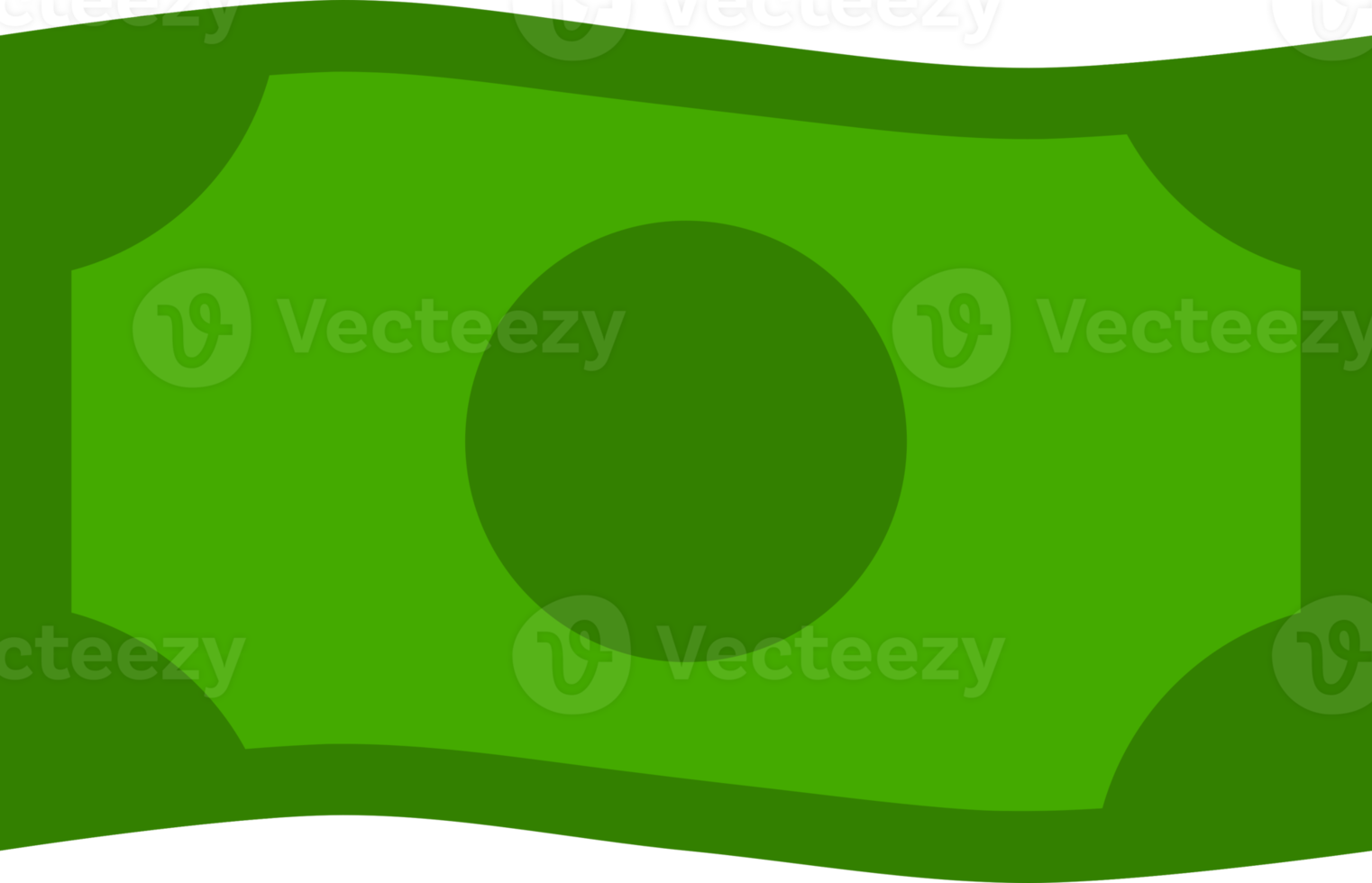 Green banknote money finance investment icon png