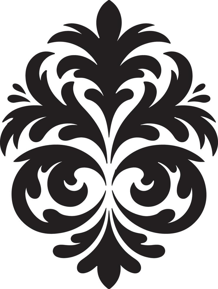 Vintage Damask Baroque Pattern vector