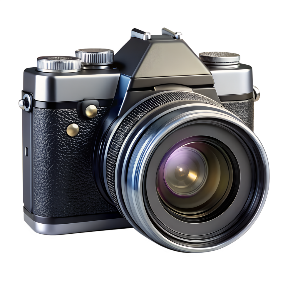 Câmera dslr com transparente fundo png