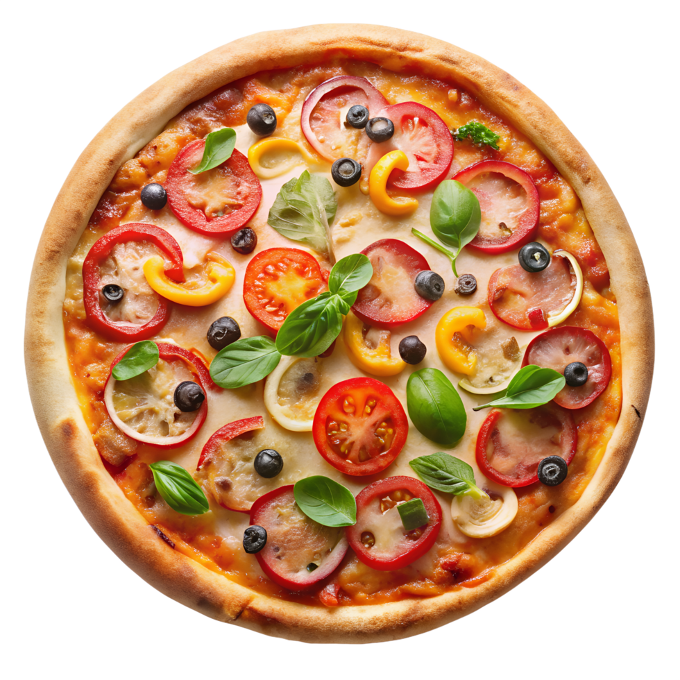 Pizza food with transparent background png