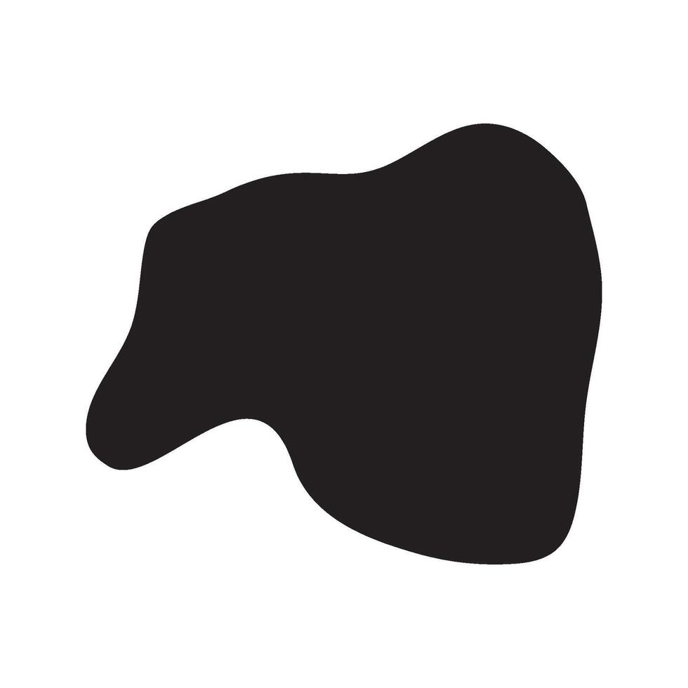Floating Ink Blobs for Modern Art vector