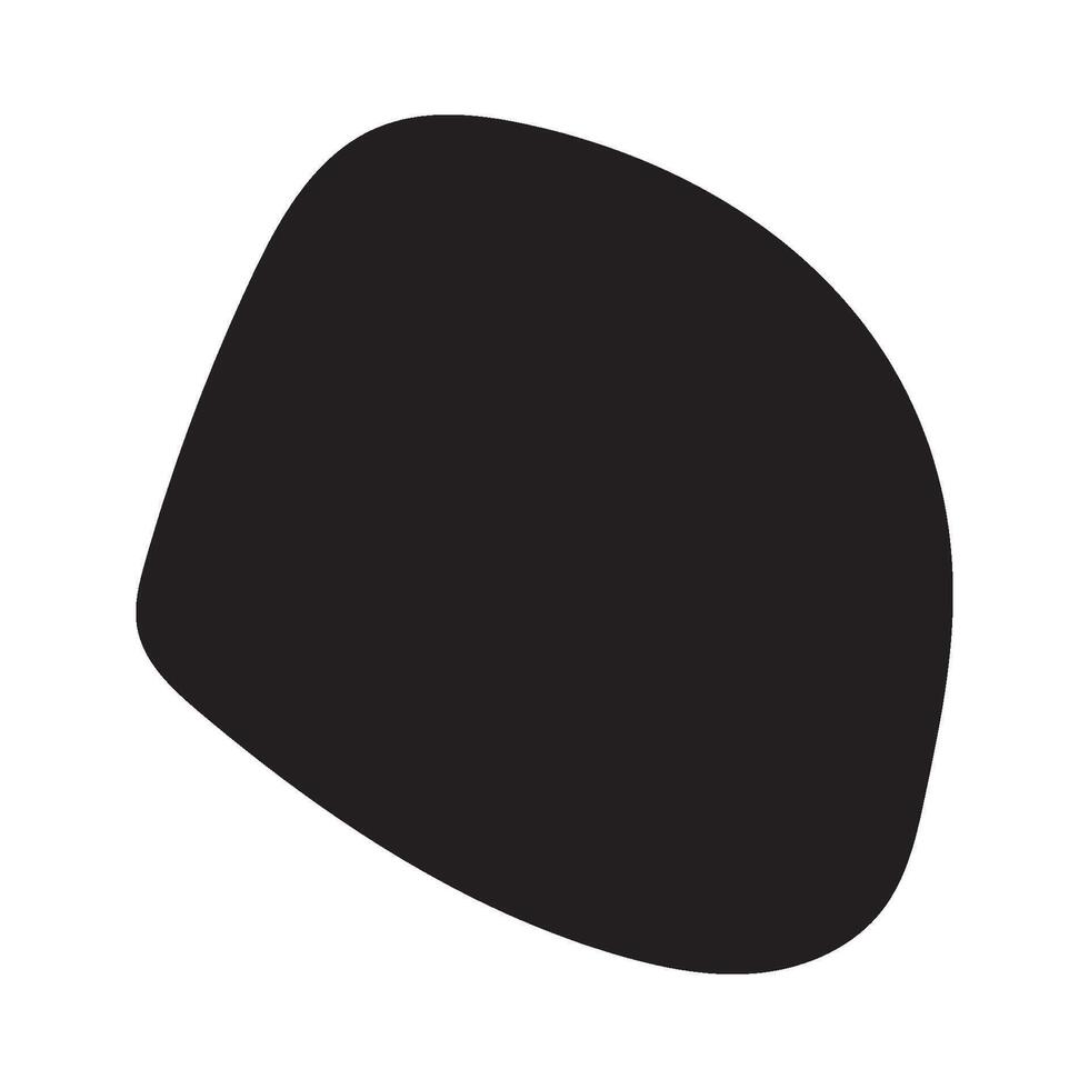 Soft Liquid Blobs for Minimalist Art vector