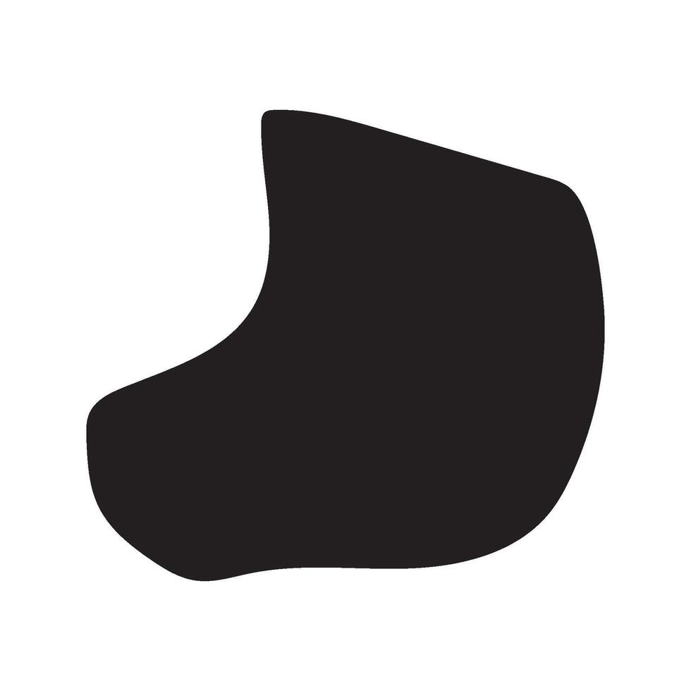 Glossy Melt Shapes for Trendy Layouts vector