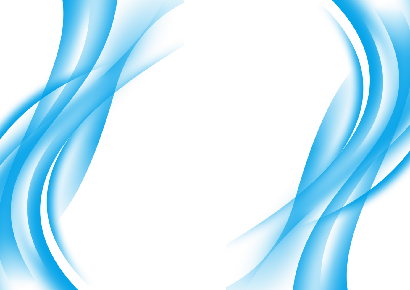 SIMPLE LIGHT BLUE DOUBLE WAVE ABSTRACT BACKGROUND png