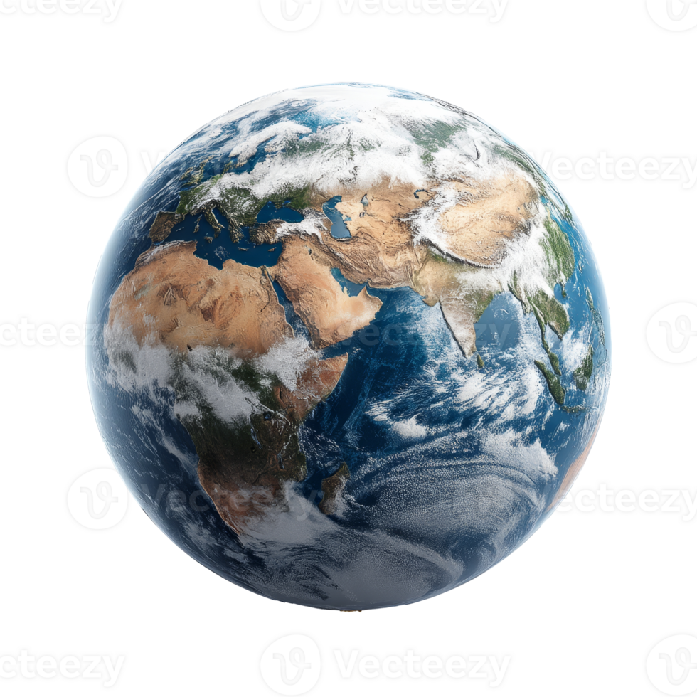 Mesmerizing view of planet Earth png