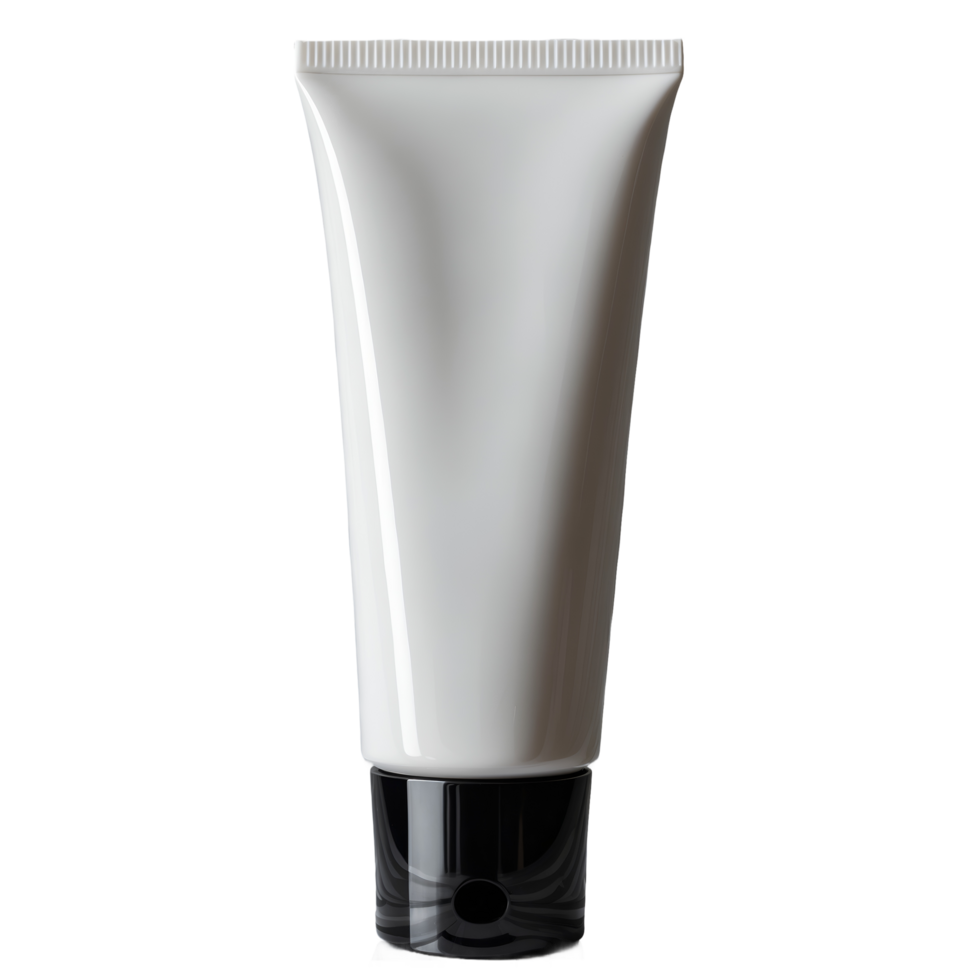 Blank Cosmetic Tube for Design Mockup Isolated on Transparent Background png