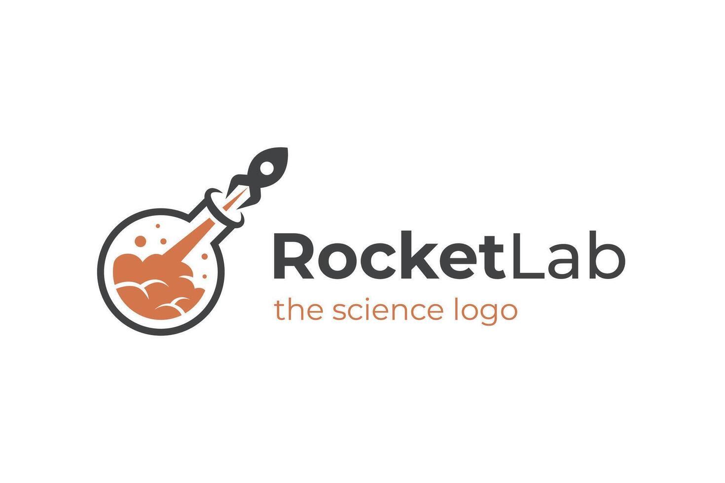 Rocket Lab logo icon design for business launch graphic concept start up logo vector