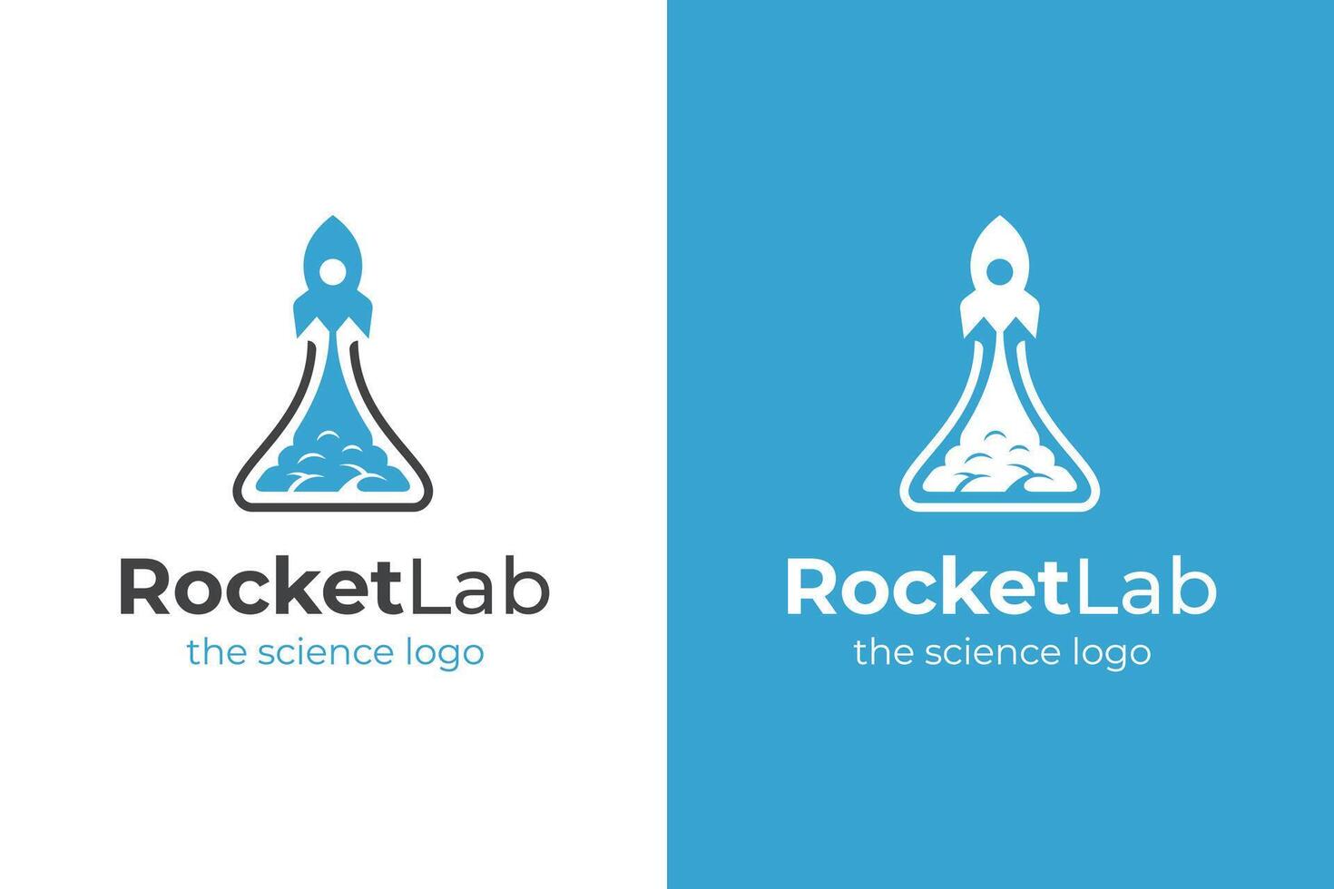 Rocket Lab logo icon design for business launch graphic concept start up logo template vector