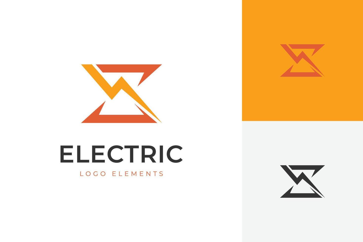Abstract letter s electrical identity logo. thunderbolt flash energy logo icon design for power lightning symbol vector
