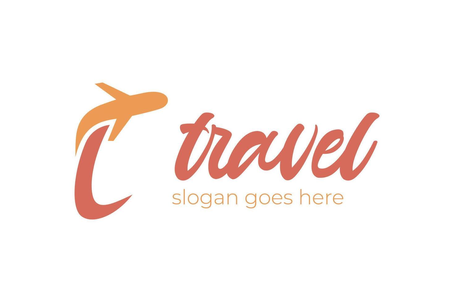 Abstract letter C travel agency logo icon design can be used travel labels, tourism, journey posters, flight company advertising, airways identity vector