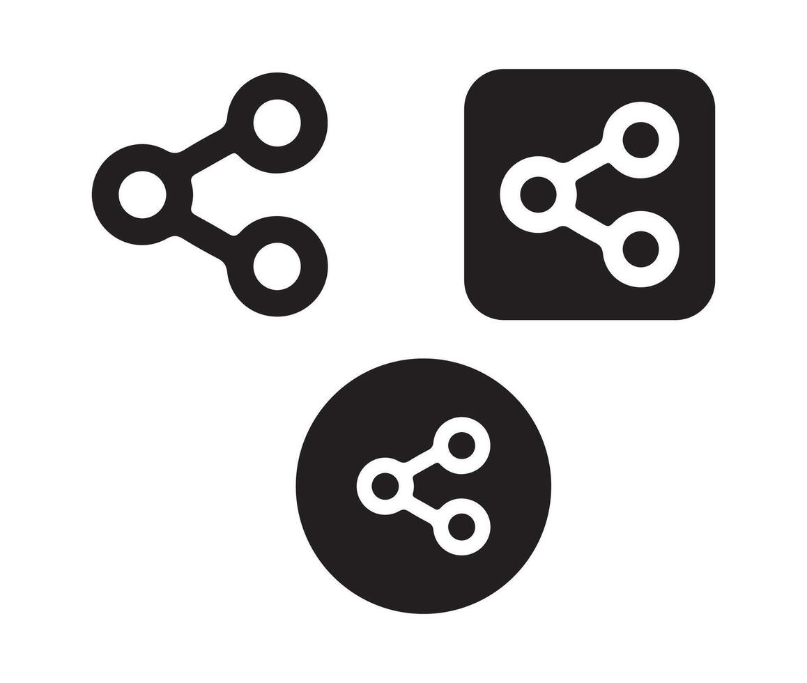 share icon button vector
