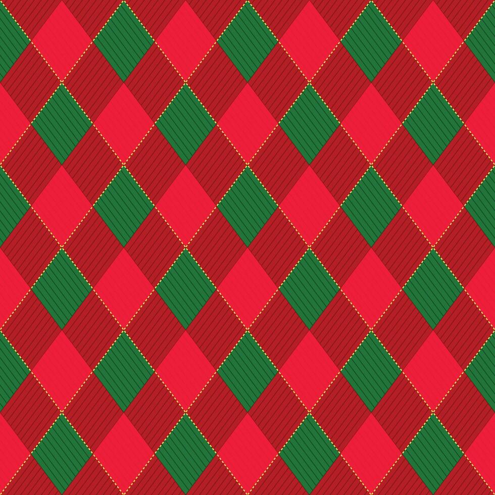 diamond geometric christmas color pattern vector