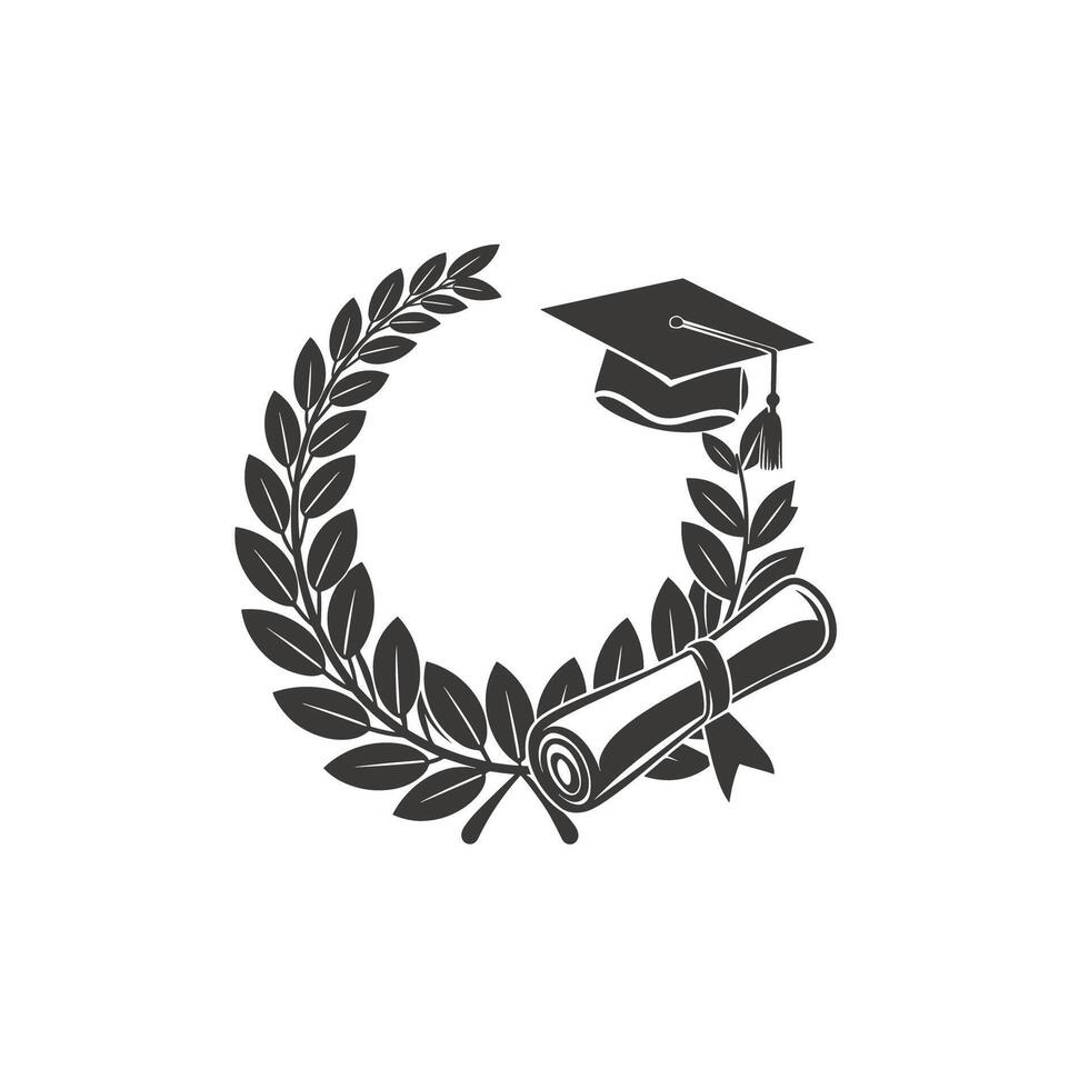 Stylish Congrats Graduate Design Graduation Card and Gift Print Template vector