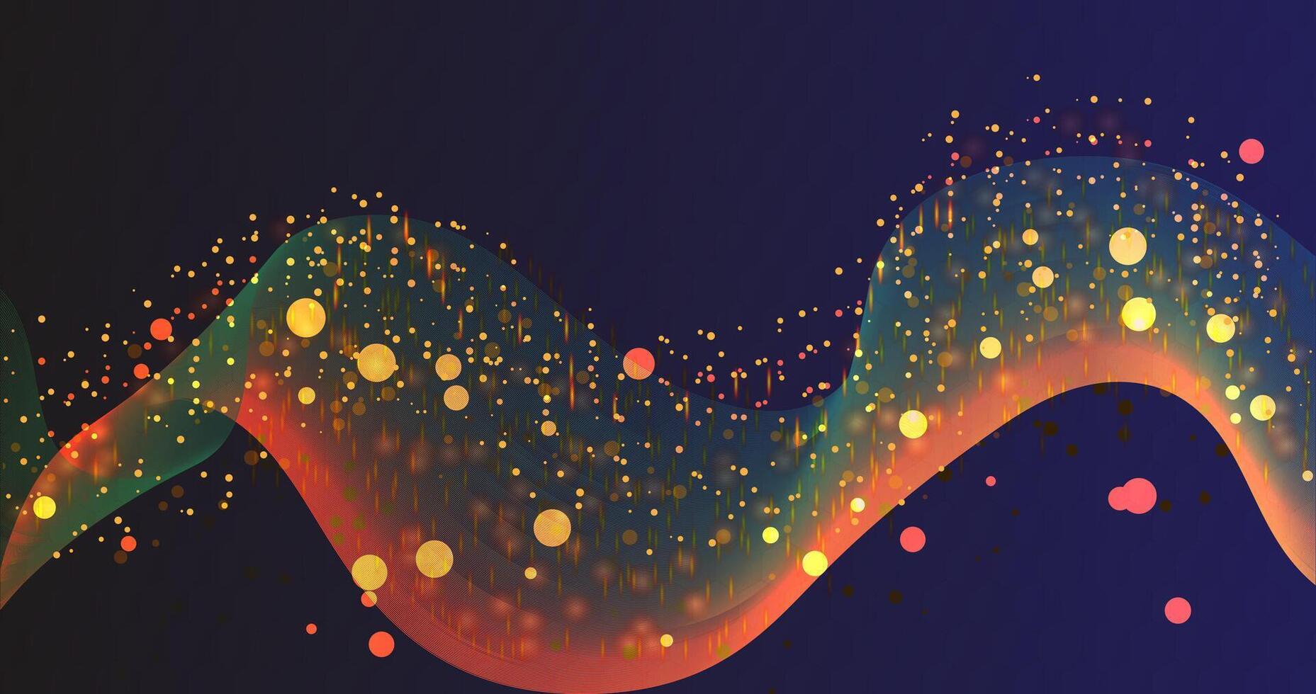 Realistic geometric futuristic digital technology wallpaper banner art. Abstract background design. Home page abstract background design. Seamless background design in vintage art style. vector