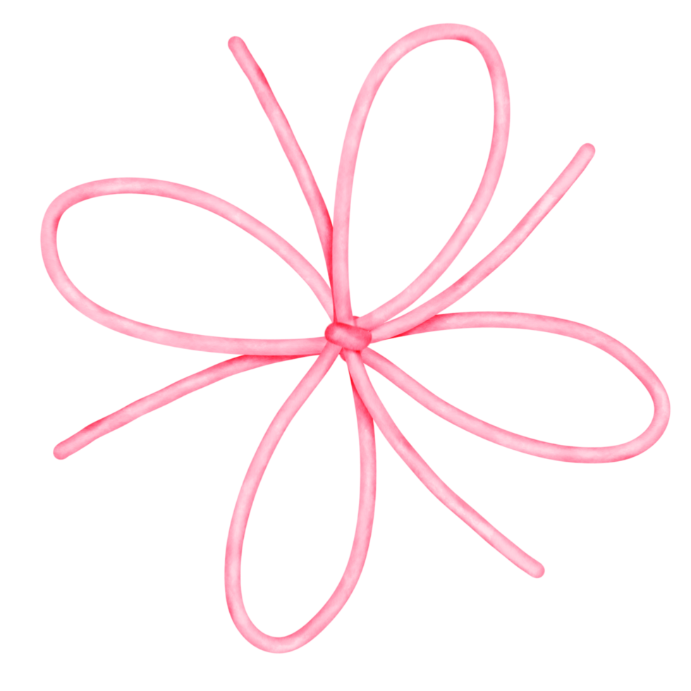 Ribbon flower ribbon png