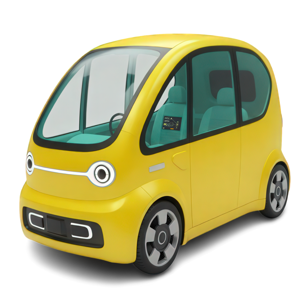Four wheels mini camper for solo travelers and couples png