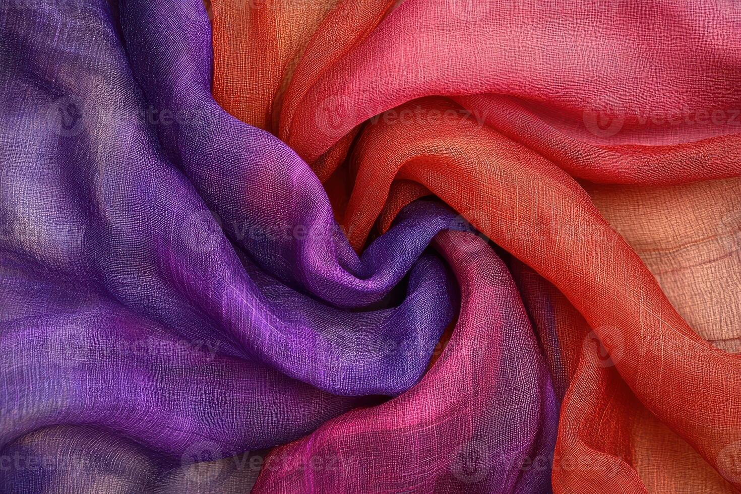 Exquisite Deep Red and Purple Silk Texture Perfect for Elegant Design Projects and Fashion Applications photo