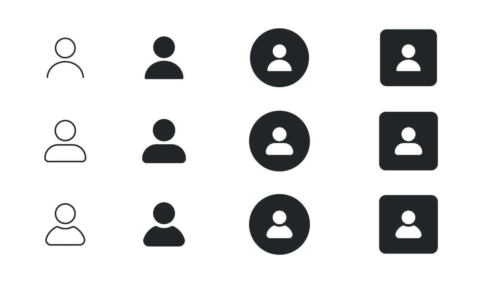 Default Avatar Profile Icon. Social Media User Image vector