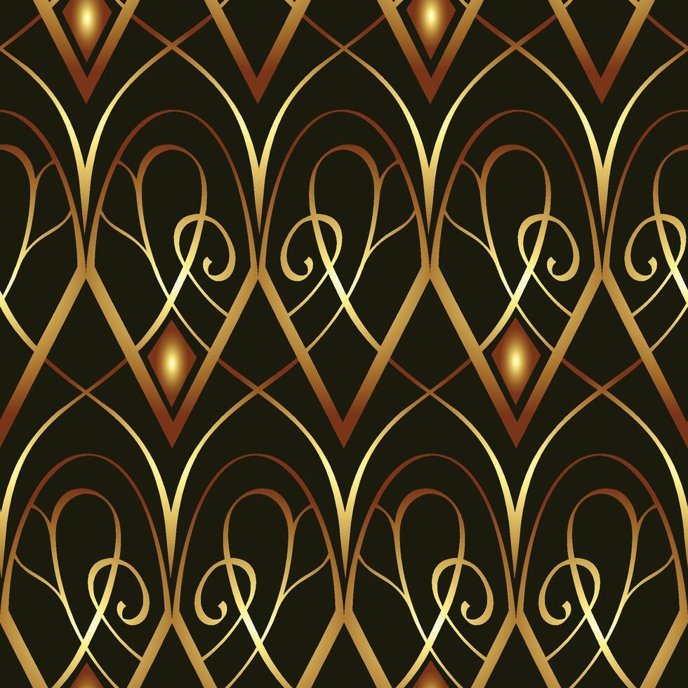 Luxurious Art Deco-inspired geometric patterns designed to add timeless elegance to textiles, wallpapers, packaging, and digital projects. Easy to use, multiple sizes available. Perfect for creating vector