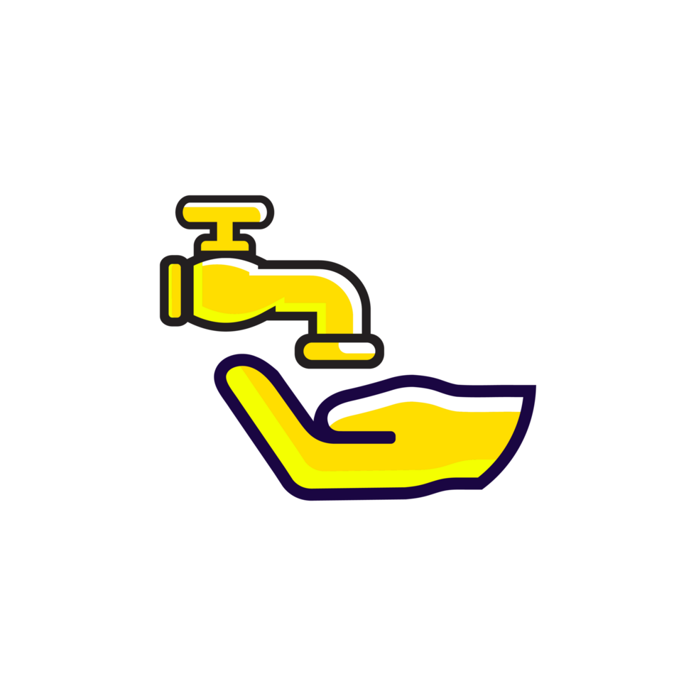 Hand Washing Icon Hygiene and Cleanliness png