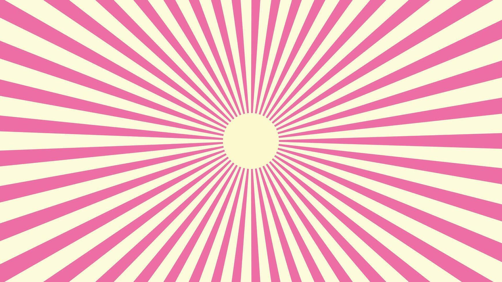 minimal abstract sunburst background vector