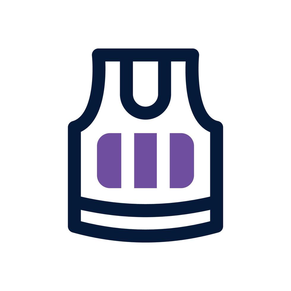 underwear dual tone icon. Sleek and modern icon for websites and mobile apps. vector