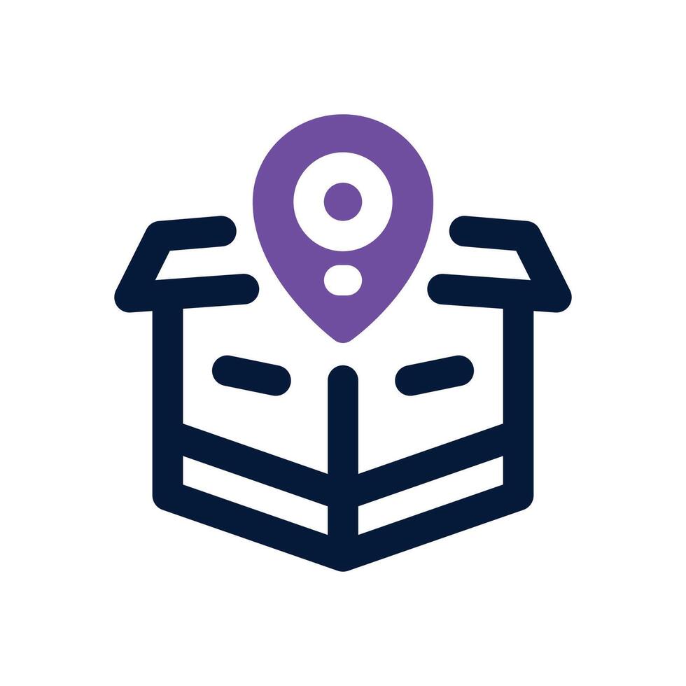 product duotone icon. Sleek and modern icon for websites, mobile apps, marketing materials, and corporate design. Fully scalable and ready to use. vector