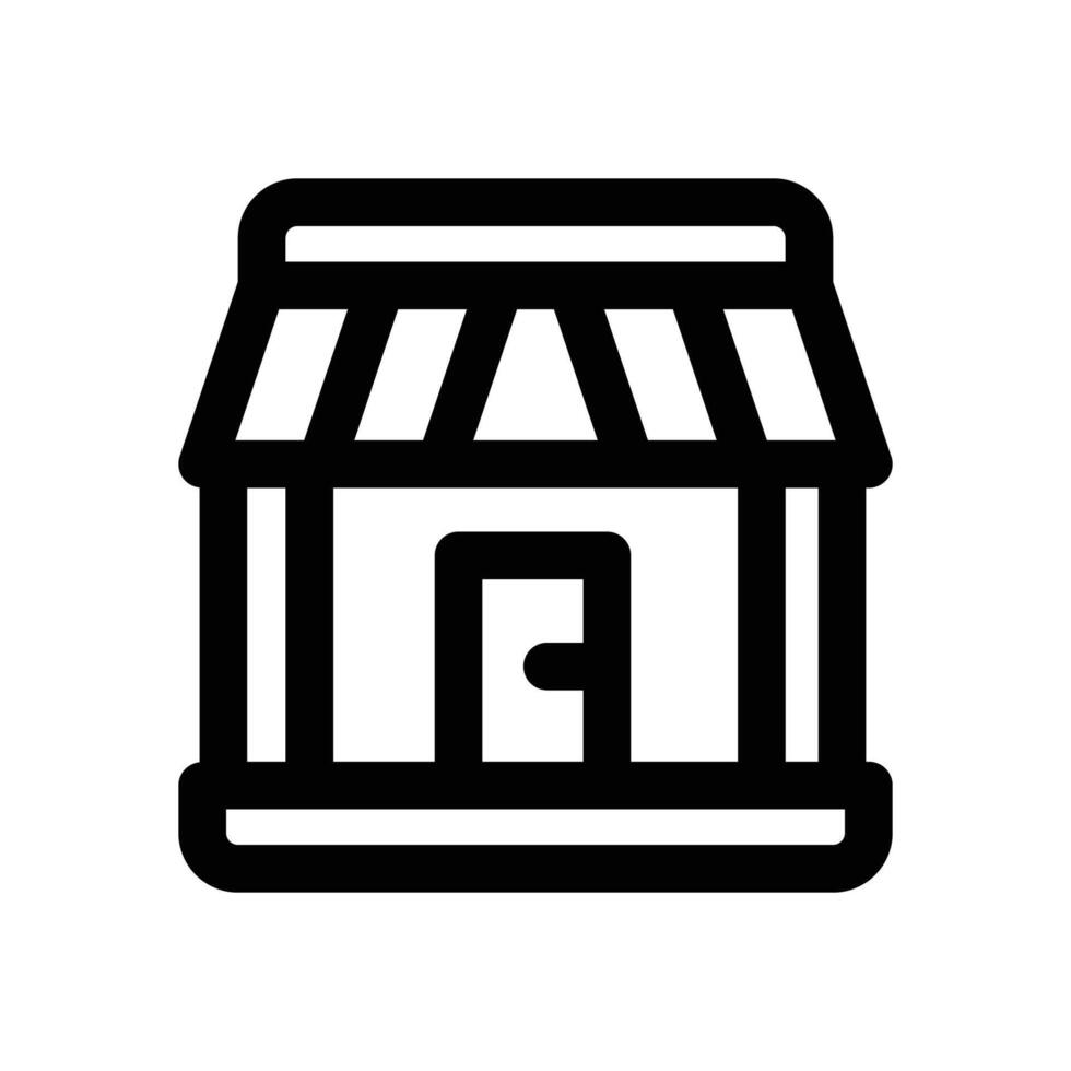 restaurant line icon. Clean and minimalist icon for websites and mobile apps. vector