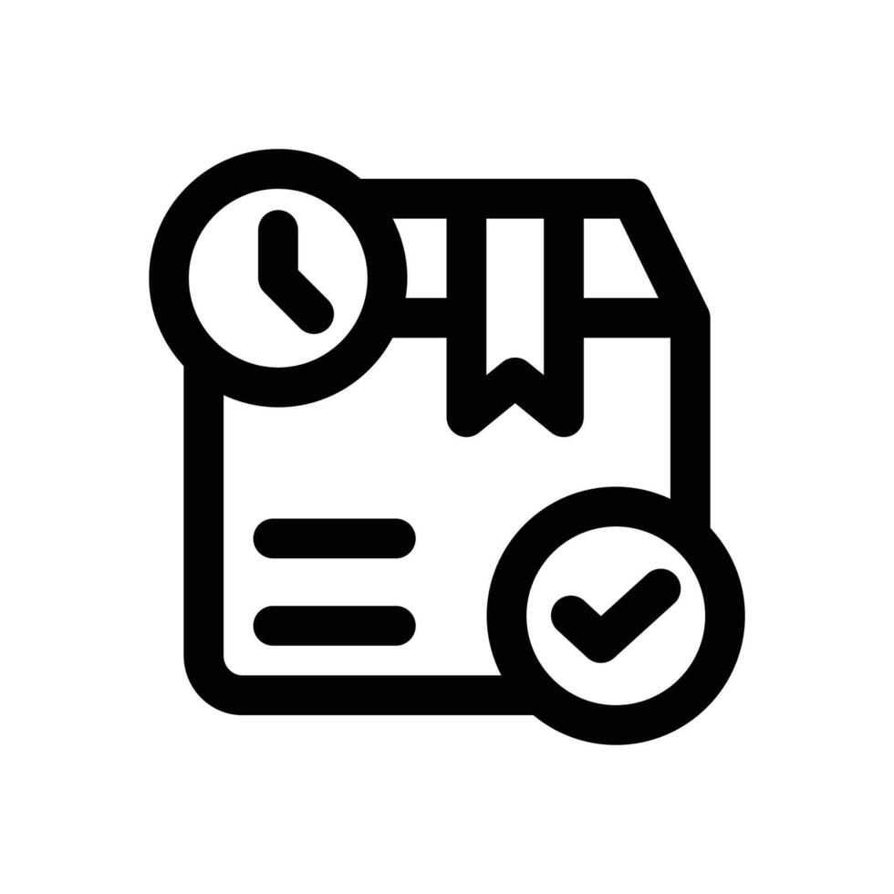 on time line icon. Clean and minimalist icon for websites and mobile apps. vector