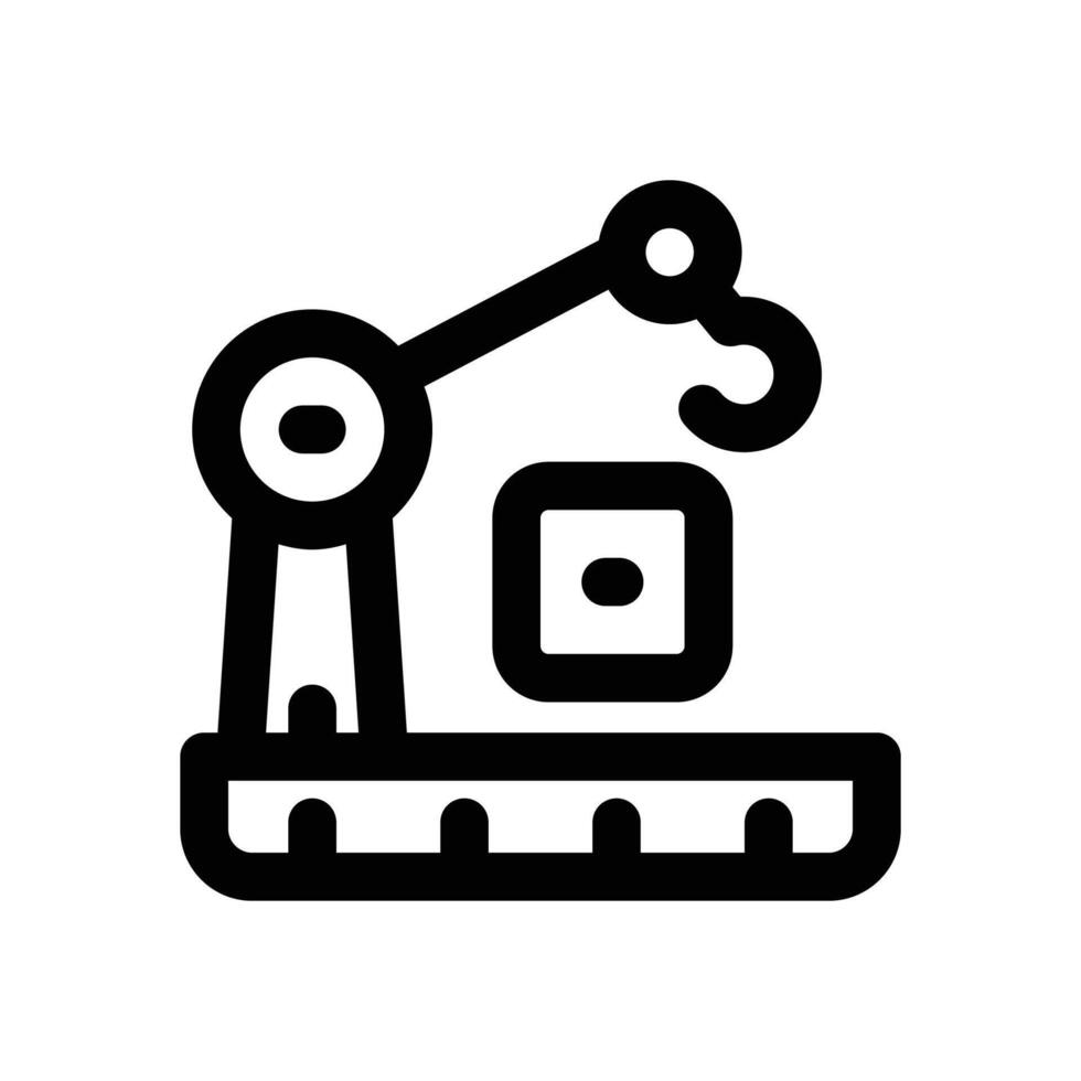 lifter line icon. Clean and minimalist icon for websites and mobile apps. vector