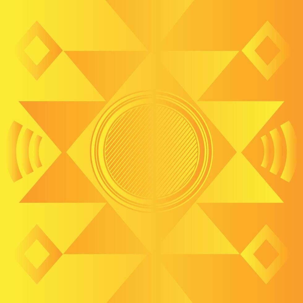 Colorful yellow gradient waves background. Modern futuristic gradient orange abstrac fluid shape background. Summer orange gradient waves wallpaper vector