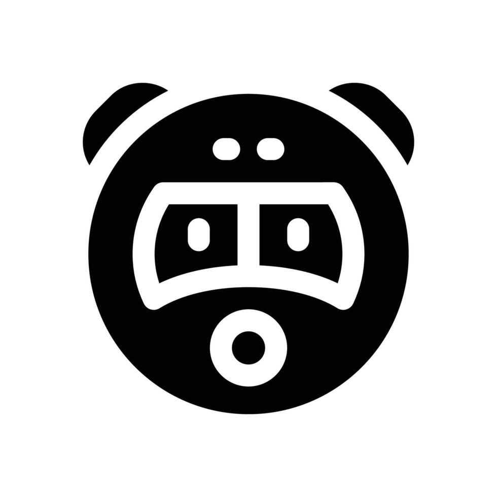 vacuum machine glyph icon. Strong and solid icon for websites and mobile apps. vector