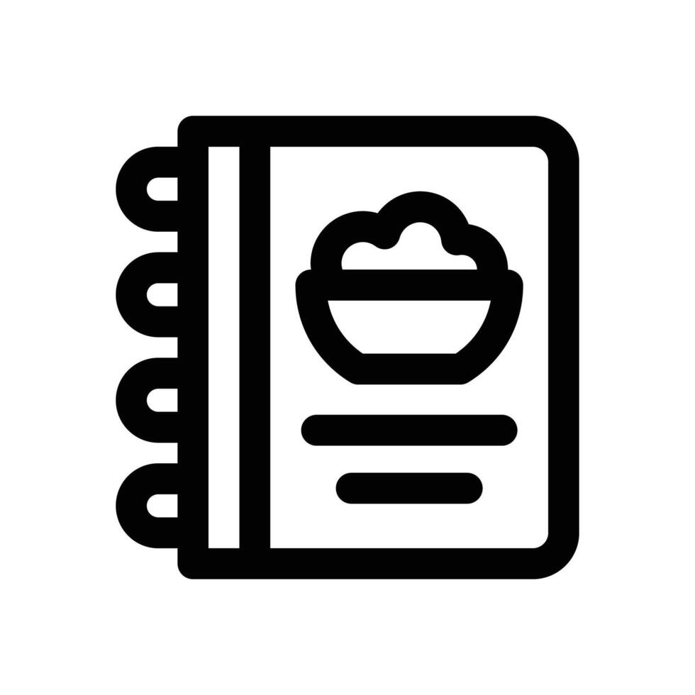 menu line icon. Clean and minimalist icon for websites and mobile apps. vector