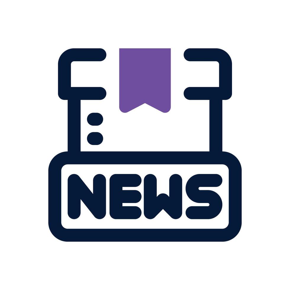 new arrival dual tone icon. Sleek and modern icon for websites and mobile apps. vector