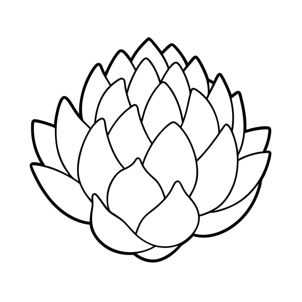 Elegant Lotus Flower Line Art Perfect for Invitations Logos and More vector