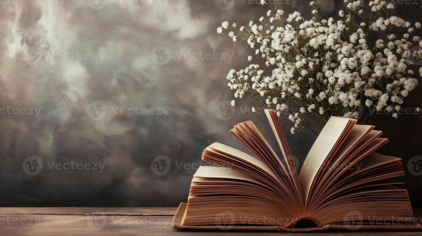 Book, Open, Vintage photo