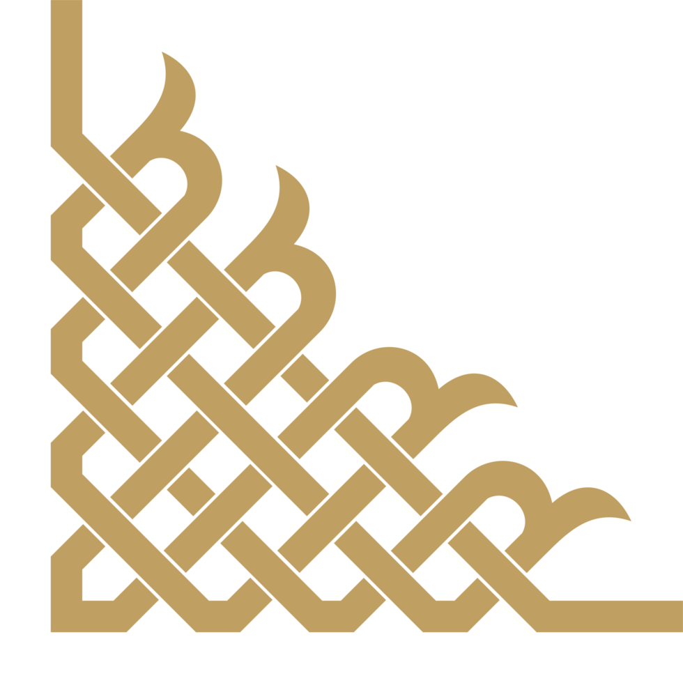 Corner frame border element design pattern, suitable for certificate frame, calligraphy, cover, invitation card png